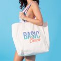 Basic Beach Large Tote Bag