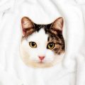 Cat Face Towels (Brown & White)