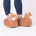 Llama Slippers (UK Size 8-9)